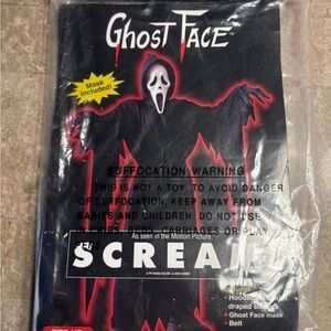 Ghost Face Scream Costume